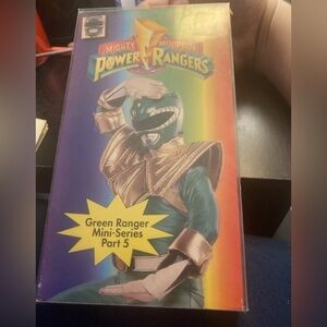 Mighty morphin power rangers part 5‎ VHS 1994